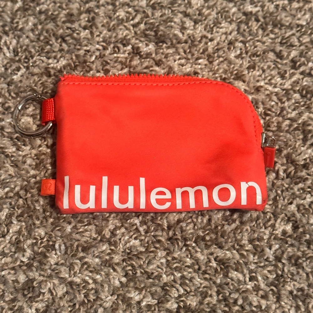lululemon athletica Red Mini Pouch